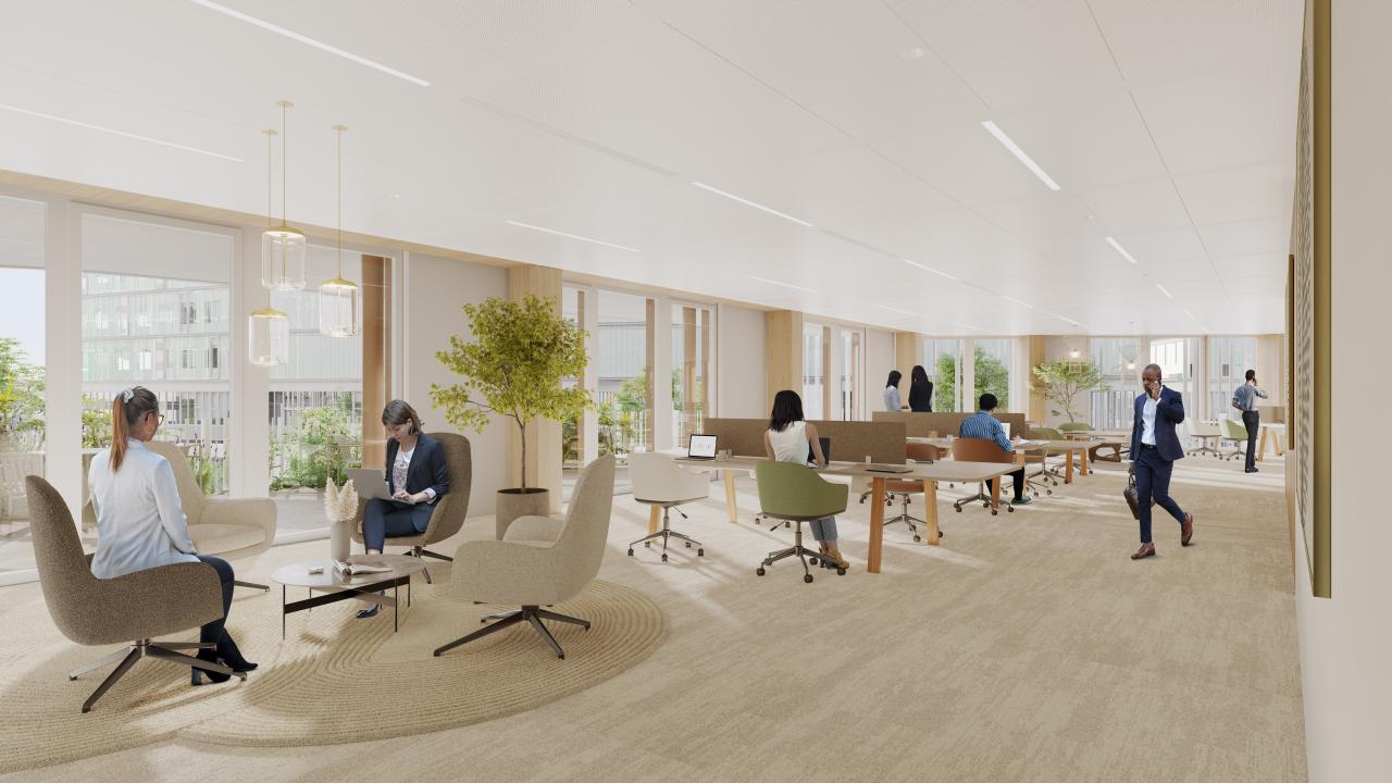 Bureau Nanterre 3357m² Location bureau Nanterre Hauts-de-Seine OLBUR2100557 11